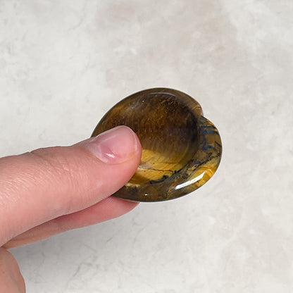 Tigers Eye Worry Stone