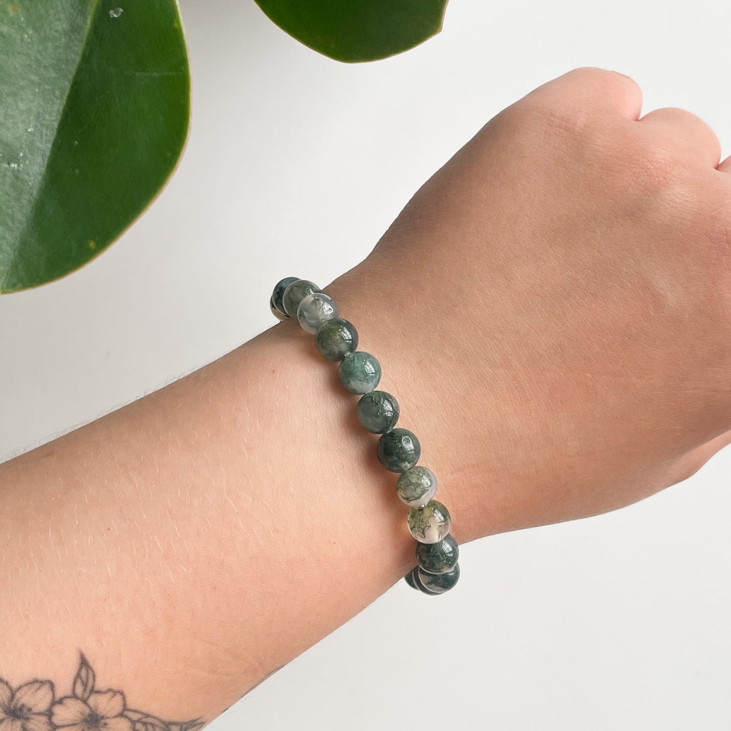 Moss Agate Bracelet