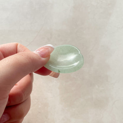 Green Aventurine Heart Worry Stone