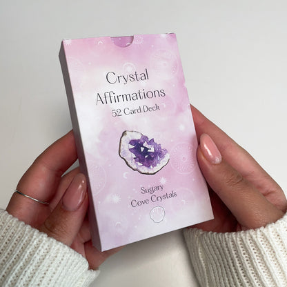 52 Crystal Affirmation Card Deck